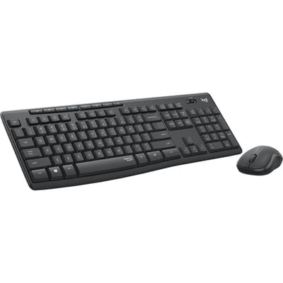 Logitech MK295 Silent - Draadloze muis en toetsenbord - QWERTZ Duits / Zwart