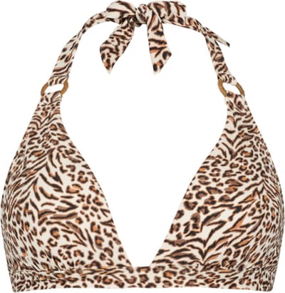 CYELL Leopard Love bikinitop met voorgevormde cups - dames - Maat 70B