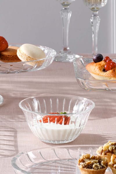 Pasabahce Joy - Glazen Kommenset – kom 4 Delig – 250 ml – Dessertkommen – Transparant Glas – Vaatwasserbestendig