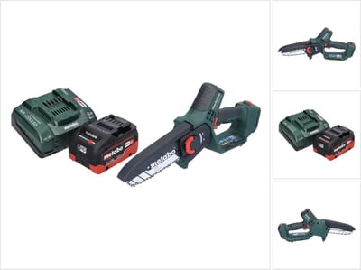 Metabo MS 18 LTX 15 accu-houtzaag 18 V 15 cm 5 m/s + 1x accu 5,5 Ah + oplader