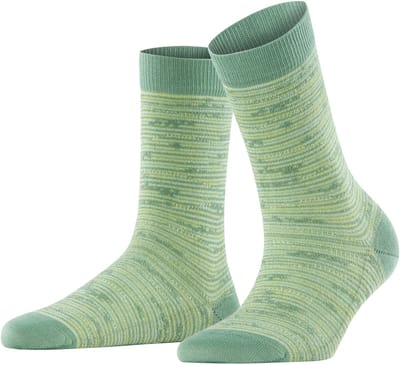 FALKE Family Special Edition duurzaam huidvriendelijk katoen Sokken dames groen - maat 35-38