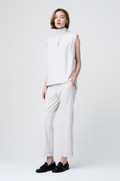 Dolche Vitas WS stretch tech jersey top | Sand - Sand / S