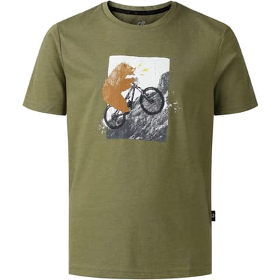 Dare2B Kids Trailblazer III T-shirt met korte mouwen en grafische print
