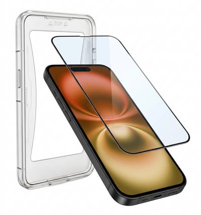 Screenprotector - Geschikt voor Apple iPhone 16 - Met Installatie Kit - Gehard Glas - Beschermglas - Tempered Glass - Screen Protector