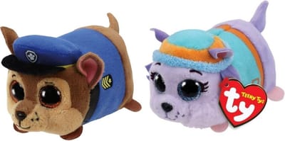 Ty - Knuffel - Teeny Paw Patrol - Chase & Everest