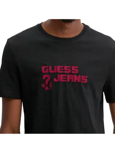 Slim fit T-shirt Guess Gj Ss Cn Full Embro