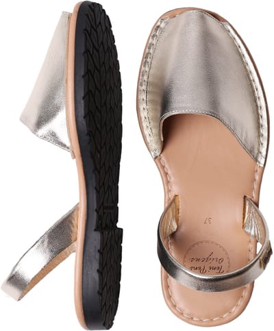 MAO-P | Klassieke Menorquina leren sandalen voor dames - HARNESS, maat 35