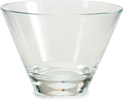 Set van 6 tapaskommetjes/serveerschaal Kegelvormig Glas 260 ml