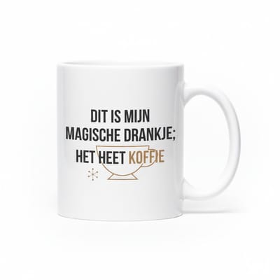 Nevolis® | Koffiemok 330ml met Uniek Design | Ontwerp Jouw Eigen Mok | Handgemaakt Cadeau voor Koffieliefhebbers | Gepersonaliseerd op Aanvraag | Enkel of Grote Bestelling