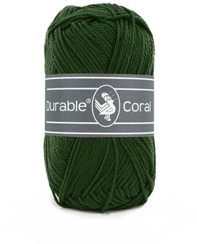 Durable Coral - 2150 forest green - Gemerceriseerd Katoen Garen