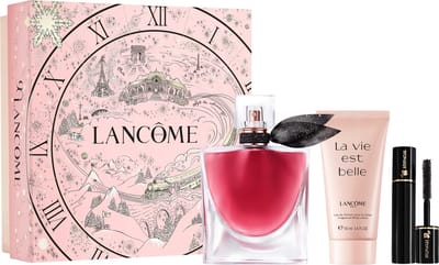 Lancôme La Vie est Belle Elixir Geschenkset - Parfum voor Dames - La Vie est Belle Elixir Eau de Parfum 50ml + La Vie est Belle Bodylotion 50ml + Mini Hypnose Travel Size Mascara Zwart - Cadeaupakket voor Vrouwen