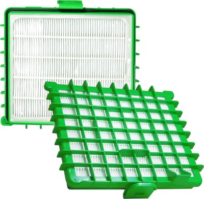 2x Dparts hepa filter geschikt voor Rowenta - stofzuiger hepafilter voor Silence Force - Silence Force Compact - Silence Force Extreme - Silence Force Extreme Compact - X-Trem Power - X-Trem Power XL - allergiefilter stofzuigerfilter ZR002901