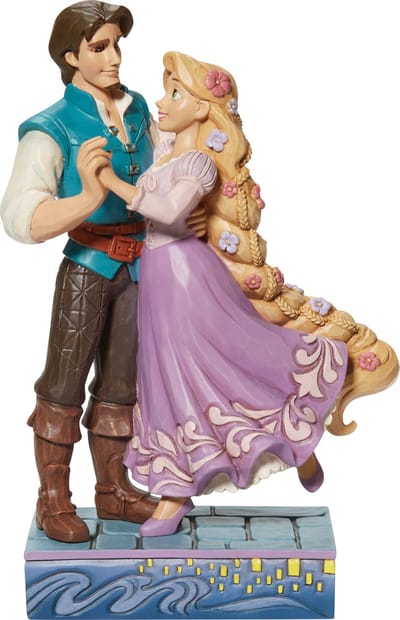 Disney Traditions Rapunzel & Flynn Rider My New Dream