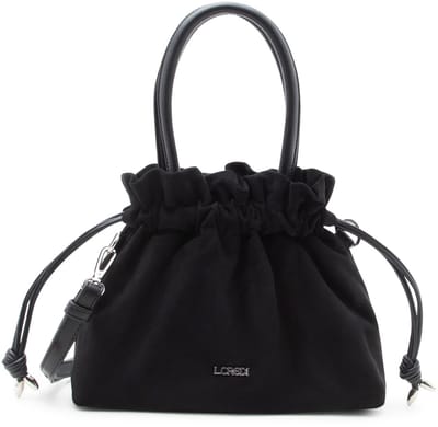 L.CREDI handtas schoudertas Sopherl Hobo Bag Black zwart