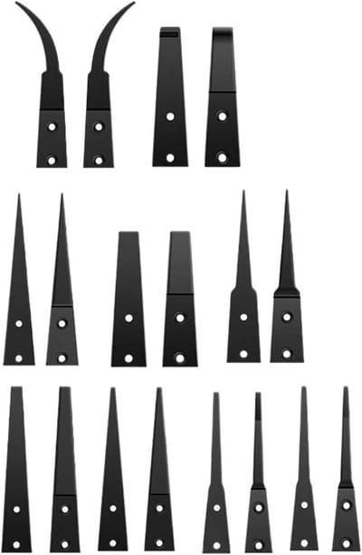 Pincet Set - Antistatisch Pincet - Elektronica Reparatie - Vervangbare Plastic Punten - 50 Gram - Esd2a