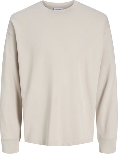 JACK&JONES - JJEBARRON TEE LS O-NECK - Heren - Lange mouwen shirts