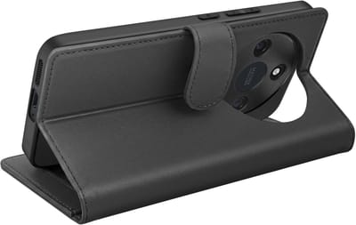 Mayaxess, Hoesje Geschikt Voor Honor Magic 8 Lite Wallet 2 in 1 met Uitneembare Cover, Zwart