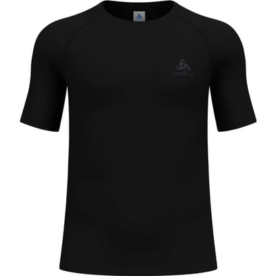 Odlo 112112 Merino Pw 140 Seamless Korte Mouwen Basislaag Zwart S Man