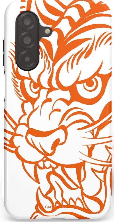 Casetastic Hoesje Geschikt voor Samsung A26 - Stijlvolle Beschermende Duo-layer Case - Wilde lijnen
