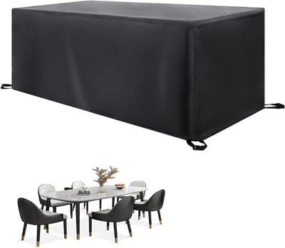 Buitentafelhoes Waterdicht - Terrasmeubelhoes Tuinset - Meubels Beschermen - Zwaar Belastbare Oxford Stof - 230 x 130 x 85 cm
