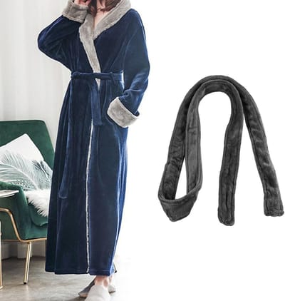 Dailygoods- Badjasriem Zacht Flanel - Vervangende Stropdas - Ademend - Comfortabel - Lengte 160-200 cm - Duurzaam - Badjasstrik
