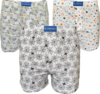 Embrator 3-pack mannen Boxershort Loose Fit katoen 2XL