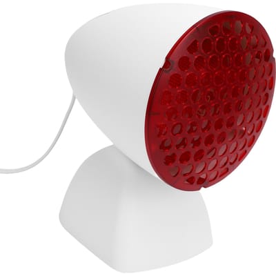 Lampe Chauffante Infrarouge Portable Support Réglable avec Minuterie Lumière Infrarouge pour le Corps pour Usage Domestique Prise US 110V white