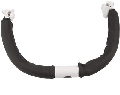 Dailygoods- Kinderwagenhandvat Verstelbaar - Bumpergreep - Armsteun - Kinderwagenaccessoires - Zachte Grip - Kunststof/Stalen Buizen - Bumperbar