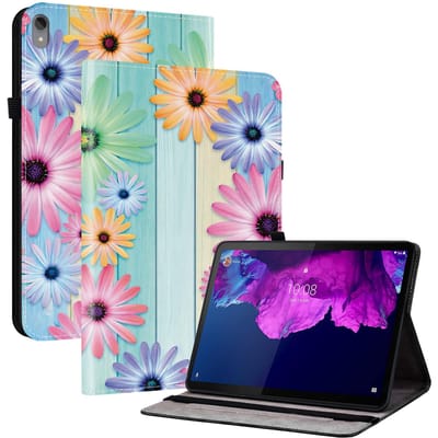 Étui en Cuir Pour Lenovo Idea Tab 11 pouces P12 Pro 12.7 Y700 4ème 5ème Étui P11 Pro Gen 2 11.5 P11 J606F Housse de Tablette Idea Tab 11inch blue