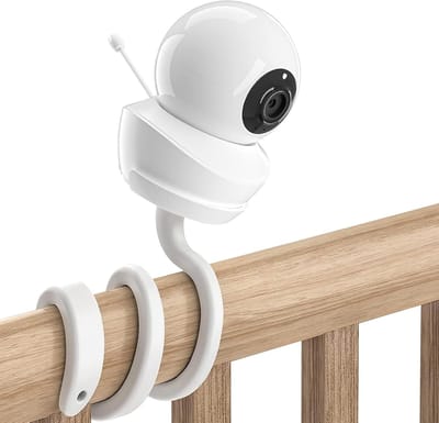 Babyfoonhouder Flexibel – Camerahouder Zonder Boren – Siliconen Clip – Voor Babysense S2/V43