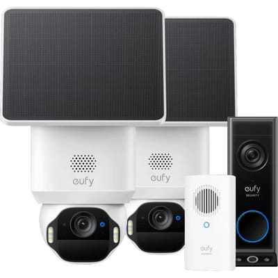 Eufy SoloCam E42 Duo Pack + Video Doorbell E340 + Chime