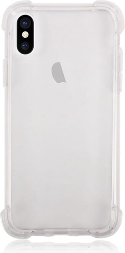 Peachy TPU stevig hoesje doorzichtig bescherming geschikt voor iPhone X XS case
