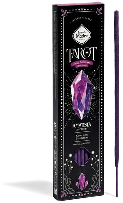 Sagrada Madre Tarot Gems wierook Amethist - 1 pakje