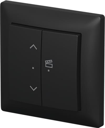 ABB Busch-Jaeger jaloezie besturing Busch-free@home flex-jaloezie set Wireless - Busch-balance SI mat zwart (62731/UJ-915-WL)