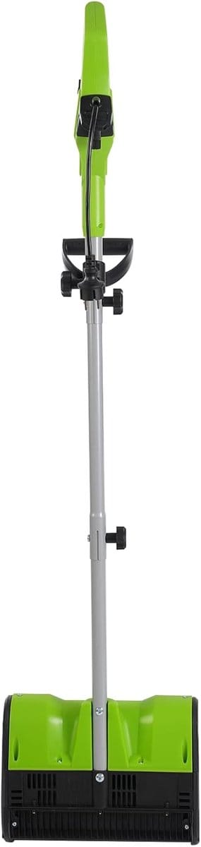 Elektrische Sneeuwblazer - Sneeuwveegmachine Borstel - Snel Sneeuw Ruimen - Krachtige Koperen Motor - 140 cm Lengte - Groen
