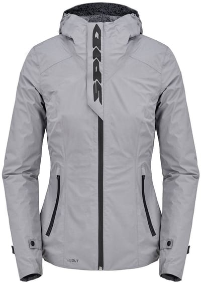 Spidi Rain Hoodie Lady Jas Grijs - Jas