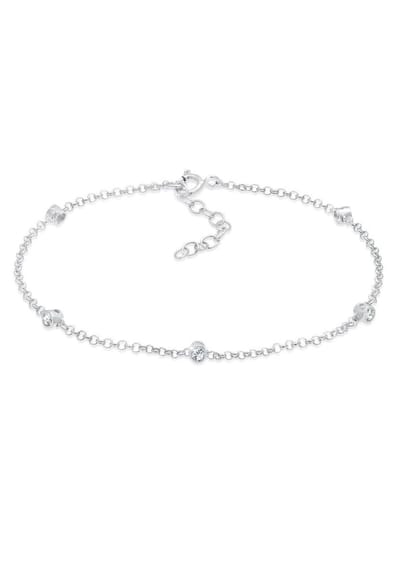 Elli - Armband - Dames delicaat fonkelend met kristallen in 925 sterling zilver - Dames