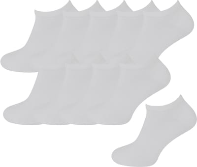 green-goose® Luxe Bamboe Sneakersokken - 10 Paar - Grijs - 40 - 43 | 100% Bamboe | Duurzaam | Anti-Zweet | Heerlijk Zacht