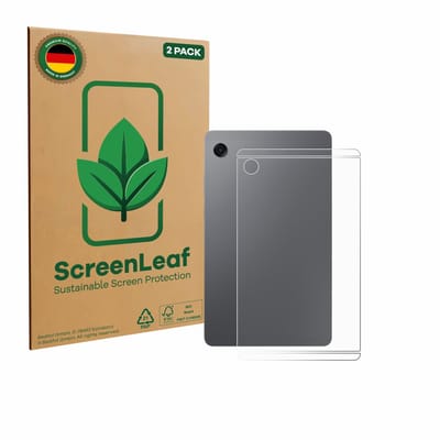 2 Stuks Screenprotector voor Samsung Galaxy Tab A11 8.7" (Achterkant) - Hoogwaardige Beschermfolie transparant