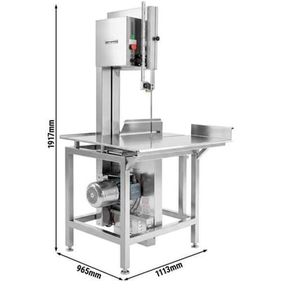GGM Gastro Knochensäge - 3652mm Sägeband - max. Schnitthöhe: 450mm