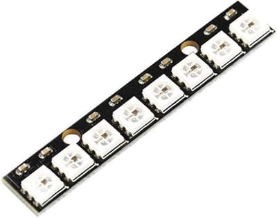OTRONIC® 8-bit RGB LEDs WS2812b op printplaatje