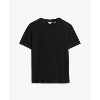 Superdry - Essential T-shirt met geborduurd logo - Dames - T-shirts