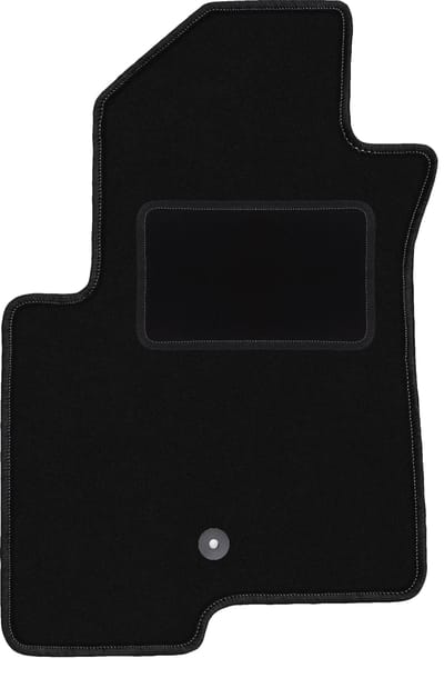 Bestuurdersmat zwart voor: Jeep Compass MK49 SUV (2007-2017)