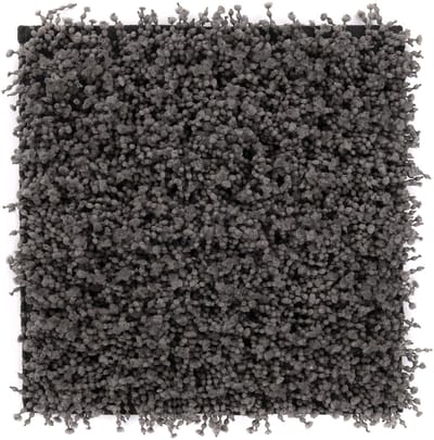 Heckettlane Badmat Onda - Badkamermat - Bidetmat - Antislip tapijt - 60x60 cm - Grijs