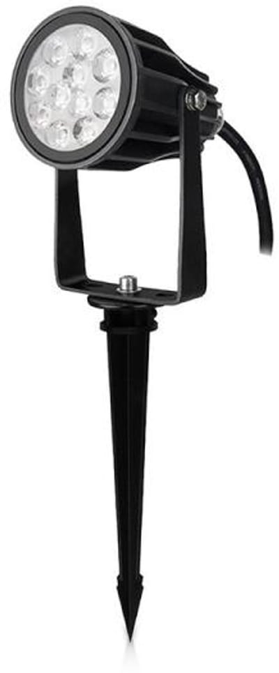 Mi-light Tuinverlichting - RGB en CCT grondspot 6W - 24 Volt - zwart - waterdicht IP66