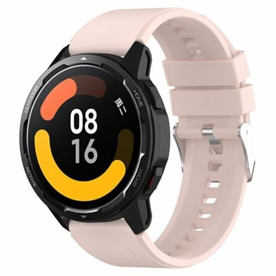 By Qubix - Siliconen sportband - Lichtroze - Geschikt voor Xiaomi Redmi Watch 5 Active / Redmi Watch 5 Lite