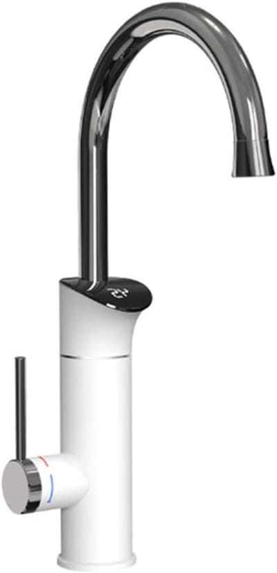 Waterverwarmer Kraan - Doorstroomverwarmer Keuken - Direct Warm Water - Digitaal Display - 3200W - Goud