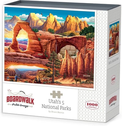 Legpuzzel 1000 Stukjes - Volwassen Puzzel - Ontspannend Vrije Tijd - Gemaakt in Amerika - 67 x 49 cm - Natuurlandschap