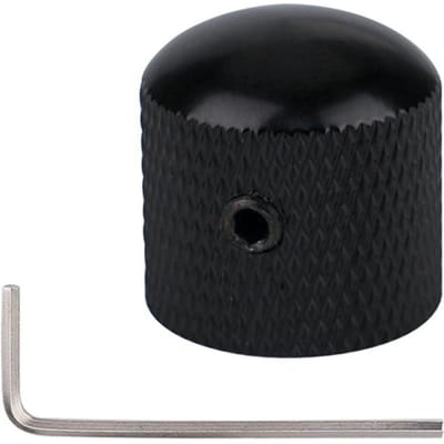 1Stuks2Stuks Metalen Koepelknoppen Elektrische Basgitaar Knoppen Volume Toonregeling Knoppen Met Sleutel Bronsbkcrgdzwart Nikkel