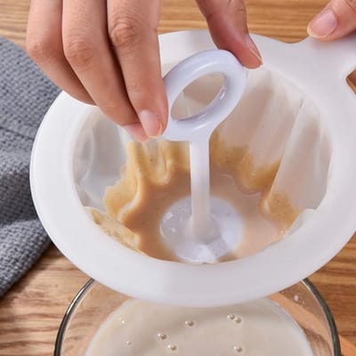 nifkos Keuken Zeef - Fijne Zeef Keuken - Mesh Keuken - Nylon Mesh Filter - Mesh Keuken Ultra - Keuken Ultra-Fijne Zeef - Bolzeef